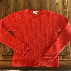 Cashmere Lilly Pulitzer Cabled Crewneck Sweater